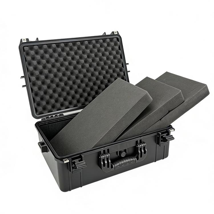 Built in shockproof sponge hard box