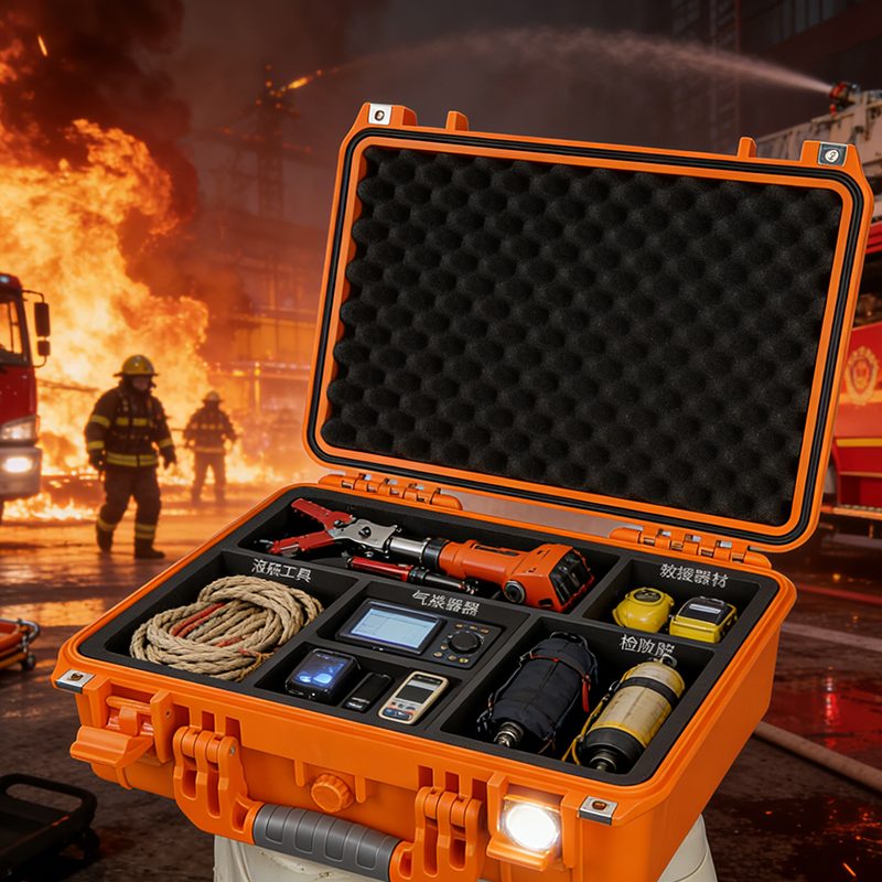 Fire rescue protective box