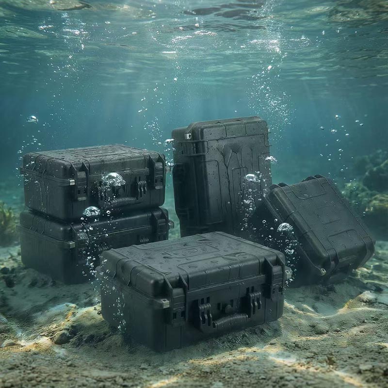 Fully airtight dustproof and waterproof hard box