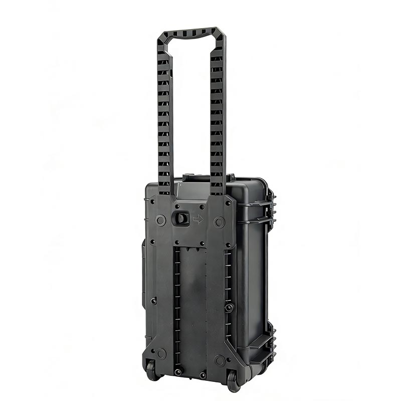 Mobile hard box with pulley pull rod