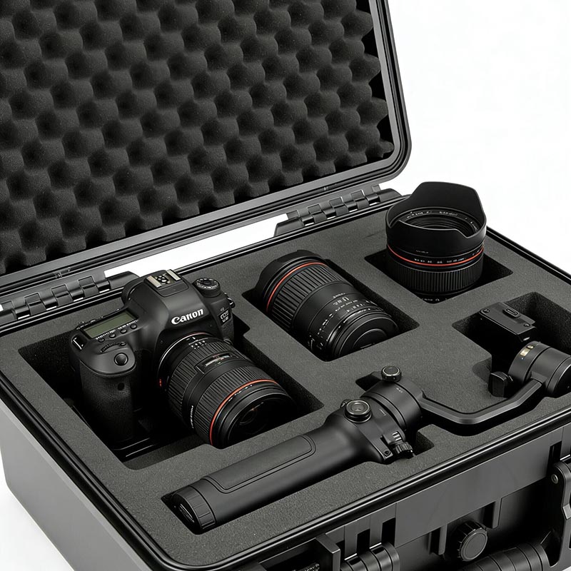 Plastic Equipment Case with Foam